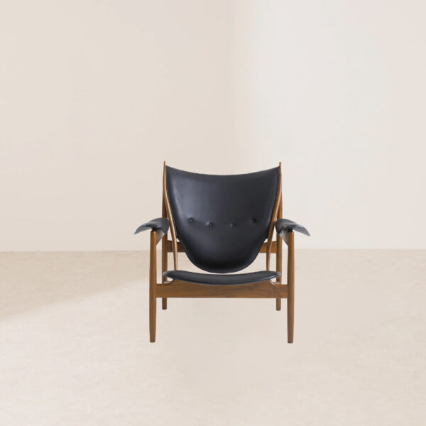 VHL-023 Luxurious Craftsmanship Oversized Curved Leather Lounge Chair