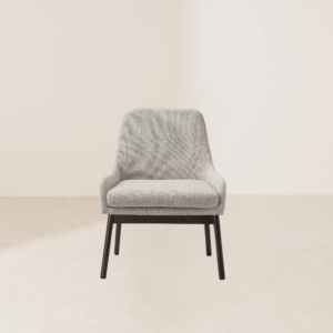 VHC-002 Modern Fabric Upholstered Accent Chair with Wooden Legs for Room