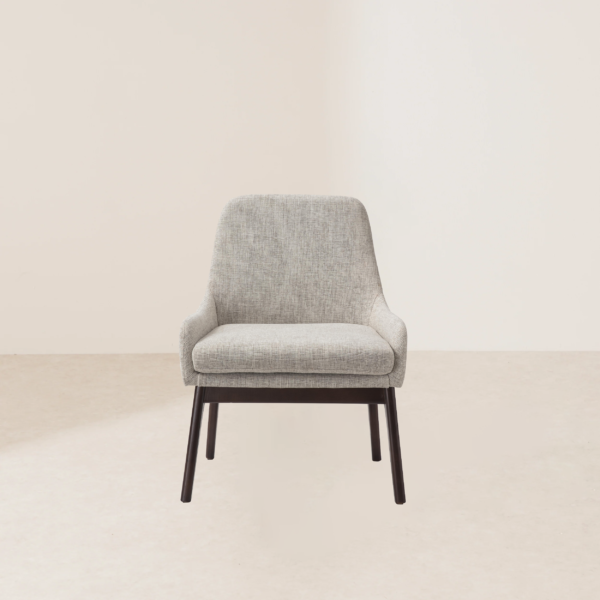 VHC-002 Modern Fabric Upholstered Accent Chair with Wooden Legs for Room