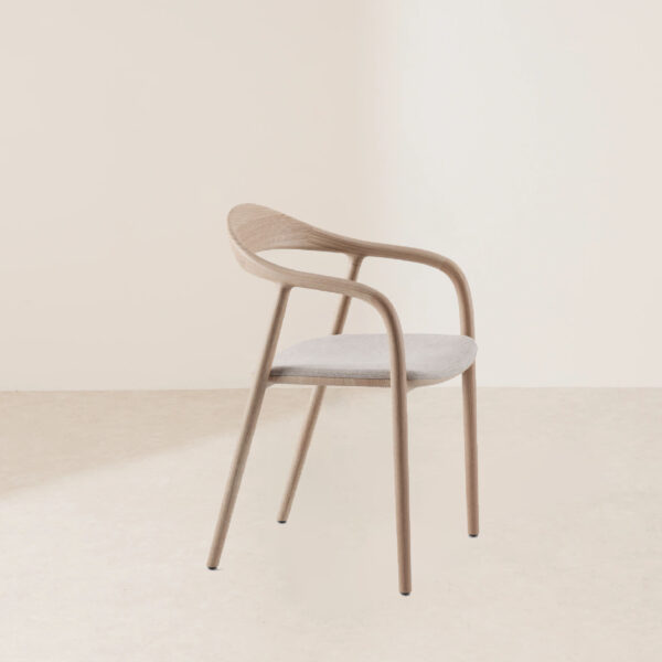 VHC-040 Mid-Century Modern Fusion Solid Wood Dining Chair - Image 2