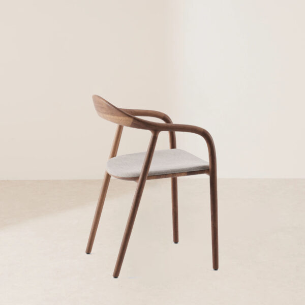 VHC-040 Mid-Century Modern Fusion Solid Wood Dining Chair - Image 3