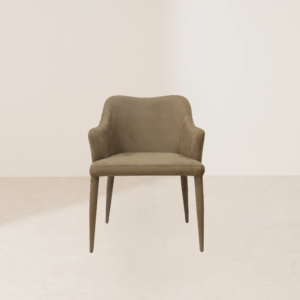 VHC-001 Libby Modern Upholstered Dining Chair with Armrests for Stylish Home
