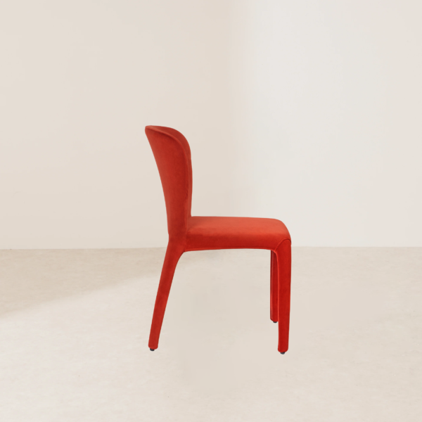VHC-011 Elegant Red Dining Chair, The Perfect Companion For Home Dining - Image 3