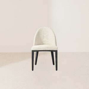 VHC-029 Modern Minimalist Curved Backrest Dining Chair