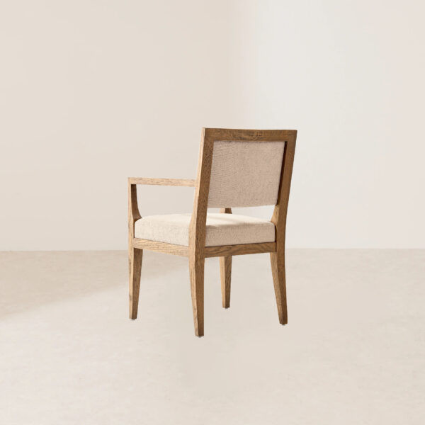 VHC-030 Minimalist Modern Straight-Line Design Armchair - Image 4