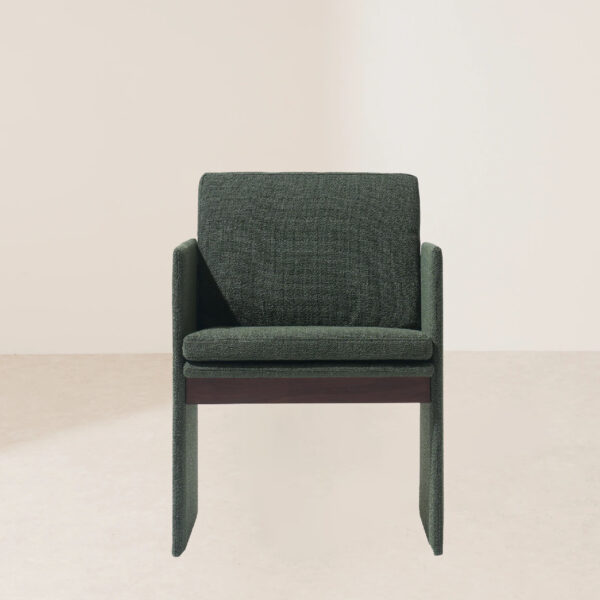 VHC-039  Nordic Fresh Green Fabric Armchair with A Comfortable Sitting Experience