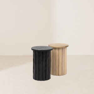 VHCT-003 Unique Kitayama Cedar Traditional Handicraft Renewal Side Table