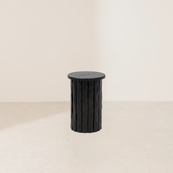 VHCT-003 Unique Kitayama Cedar Traditional Handicraft Renewal Side Table - Image 3