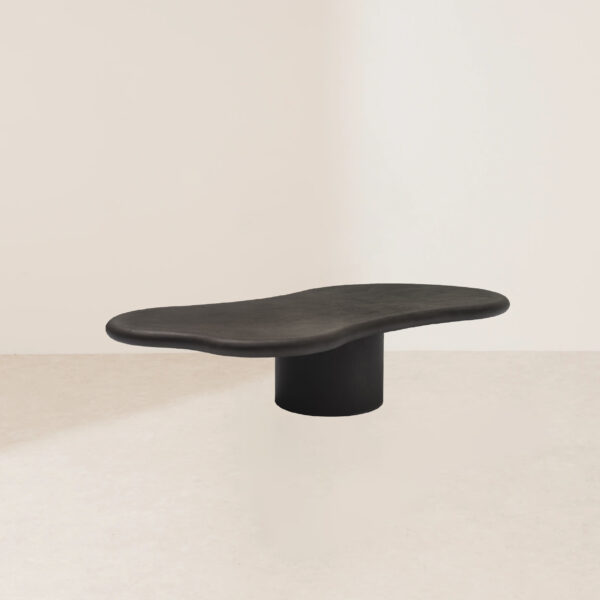 VHCT-004 Handcrafted Multi-Layer Cement Textured Unique Artisan Coffee Table - Image 3
