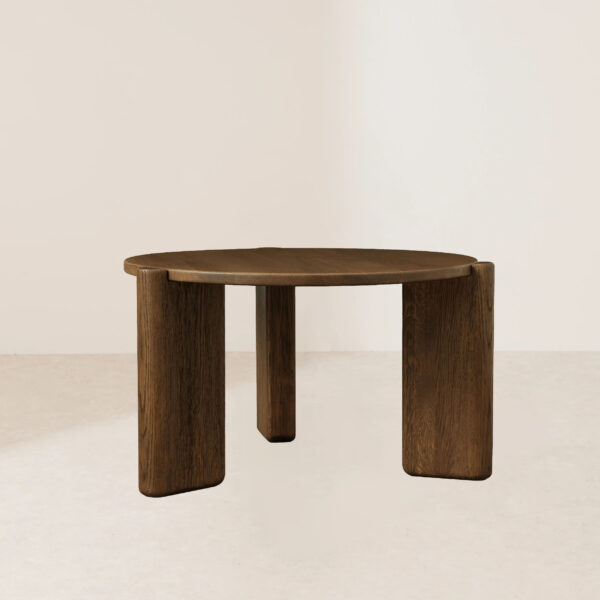VHCT-022 Handmade Custom Solid Wood Oak Natural Texture Modern Minimalist Coffee Table - Image 2
