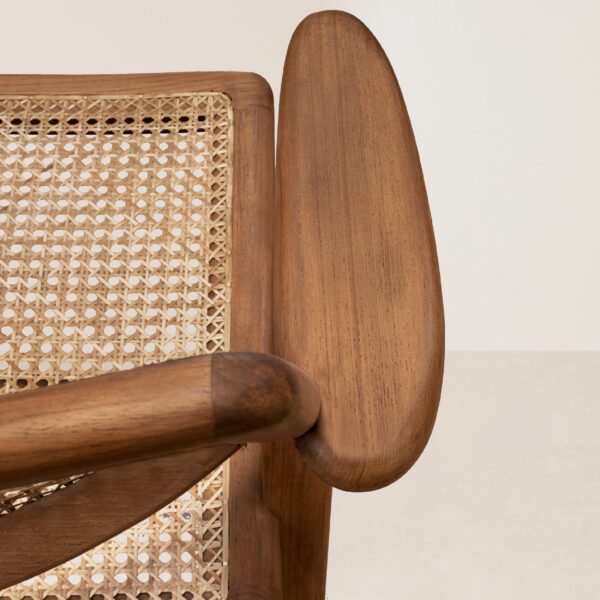 VHL-009 Hand-Crafted Natural Shape Comfortable Lounge Armchair - Image 4