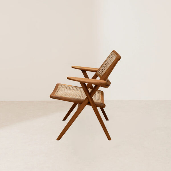 VHL-009 Hand-Crafted Natural Shape Comfortable Lounge Armchair - Image 3