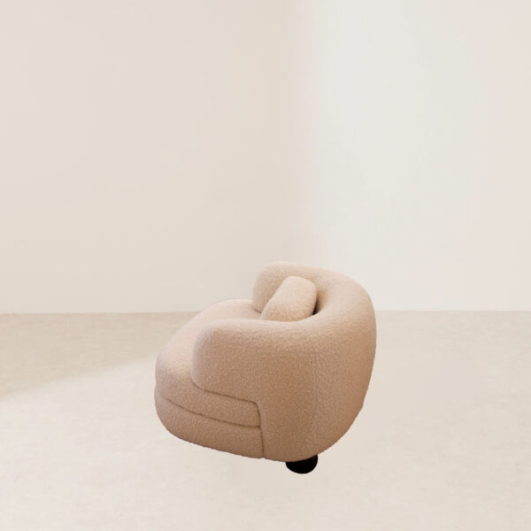 VHL-010 Cylindrical Wool Leisure Chair with Simple Lines and Innovative Design - Image 3