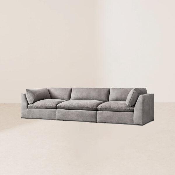 VHS-001 Handcrafted Low-Profile Minimalist Modular Sofa - Image 3