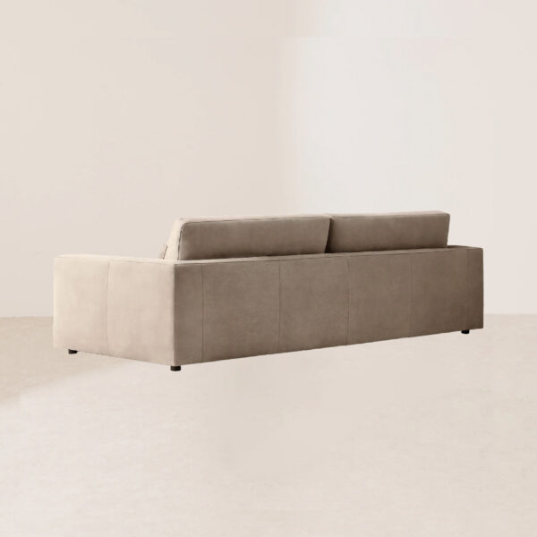 VHS-005 Handcrafted Modern Minimalist Reinforced Wood High-Performance Velvet Two-Seater Sofa - Image 4