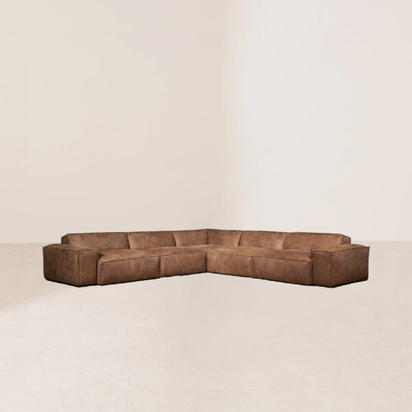 VHS-009 Classic Loft-Style Handcrafted Modular Sofa - Image 2