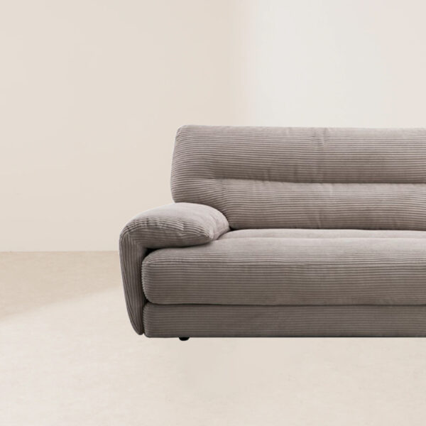 VHS-017 Italian-Romantic Wave-Pattern Dual-Seat Flexible-Layout Comfort-Hug Immersive-Leisure Sofa - Image 3