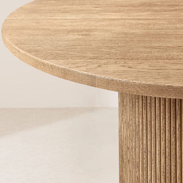 VHDT-006 Nordic Craftsmanship Round Dining Table - Image 2