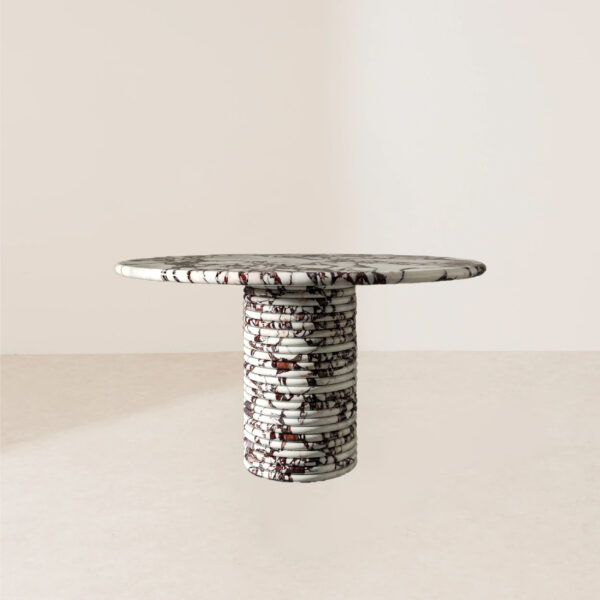 VHDT-018 Unique Design Round Stone Table - Image 2