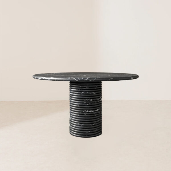 VHDT-018 Unique Design Round Stone Table - Image 3