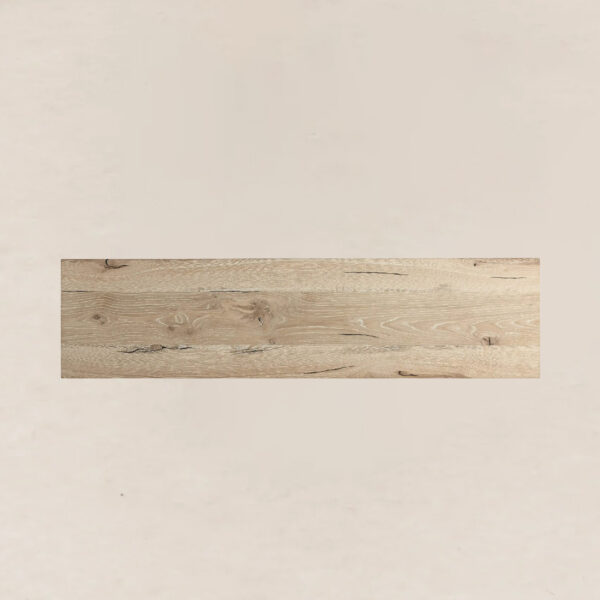 VHT-008 Solid Wood Modern Minimalist Weathered Crack Console Table - Image 4