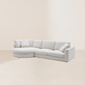 VHS-022 Modern Minimalist Sofa Set Combining Semi-Circular Arc and Rectangular Seat