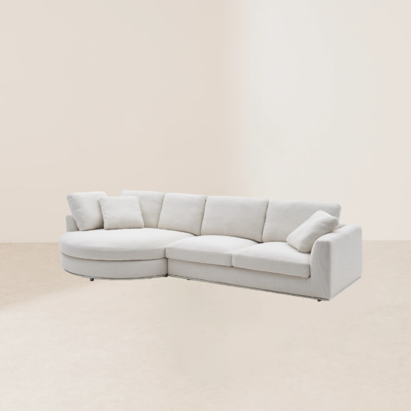 VHS-022 Modern Minimalist Sofa Set Combining Semi-Circular Arc and Rectangular Seat