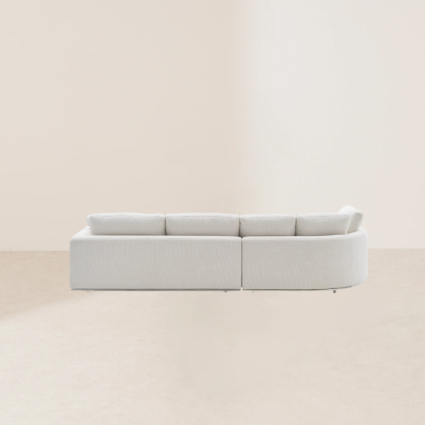 VHS-022 Modern Minimalist Sofa Set Combining Semi-Circular Arc and Rectangular Seat - Image 3