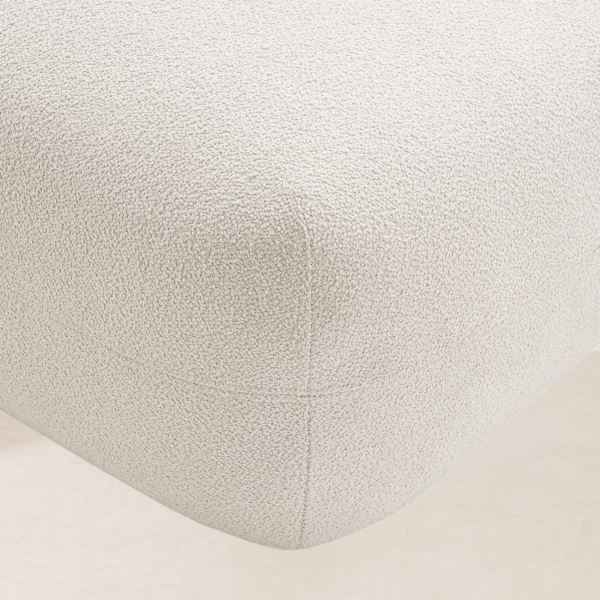 VHS-024 Modern Modular Beige Curved Sofa with Tight-Back Armrests - Image 3